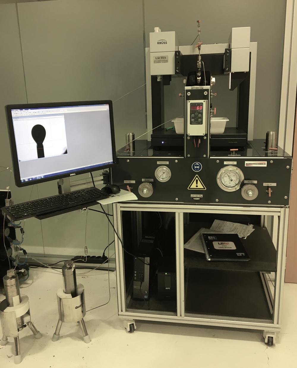 Analisador da forma da gota (DSA – Drop Shape Analyzer)